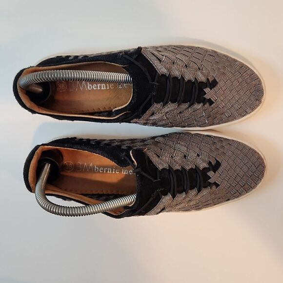 Bernie Mev. Women's Mid Olympia Comfort Sneaker Women's Sz 38 EU 7.5 US EUC NICE - Picture 6 of 15